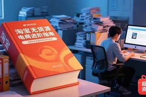 （15317期）淘宝无货源电商进阶指南，包含新人课、进阶课，配套资料，蓝海选品等